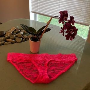 Yandy new washed never worn pink lace undies
